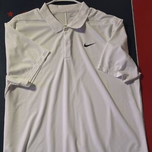 Nike Men's Classic White Polo Shirt